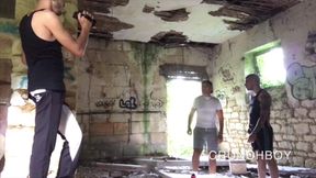 Cam Porn Outdoor with Straight Boy