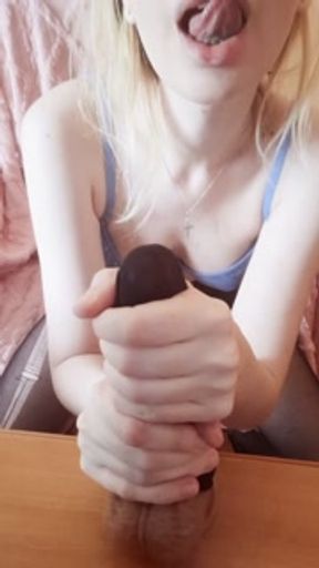 Nylon sock on penis as a condom, I'm in nylon tights