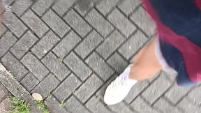 pajeandome en la calle, me vine dos veces