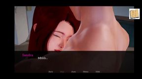 Redhead Teen's Erotic Adventure With Her New Family In Anime Style
