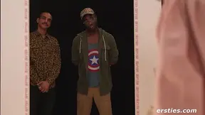 Three gorgeous amateur babes get picked up on a Tinder date for their