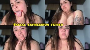 Stefi's facial gestures