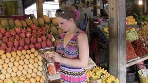 Big Mango Masturbation in Thailand!