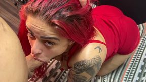 pov intenso com a ruiva safada e obediente camila vegas