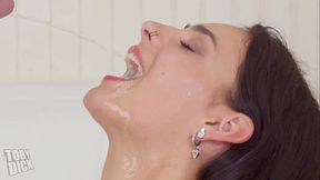 Alexa gets 100% THROATFUCK Piss washed   windpipe stretch