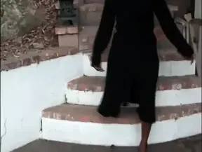 Tattooed black girl loves big white dick in her pussy and mouth
