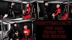 New Anal Fisting Toy 720p ft Mistress Lady Black Diamond Miss Van Licks Maz Morbid (German and English) #fisting