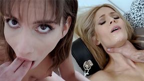 Lili Charmelle & Candee Licious Play With My Hard Cock Wild Mff Threesome Fuck!