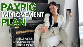 Your New Paypig Improvement Plan: Financial Domination