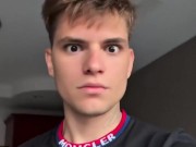 Submissive Blonde Twink Begs His Balkan Top for More