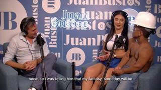 Salome Gil's vagina gets fucked hard by a sexy dwarf Juan Bustos Podcast