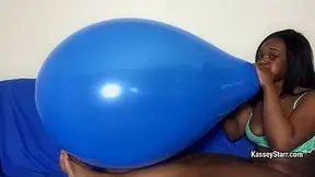 Kasseystarr in 27 Inch Balloon Blow To Pop - FanCentro