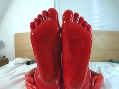 Long Foot Fetish clips at great Amateur Trampling collection