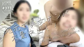 Picking up girls at a local bus stop  Beautiful girl has vaginal orgasm(#371)