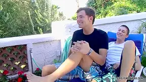 Wesley Marks And Micah Andrews In A Horny College Boy Hook Up
