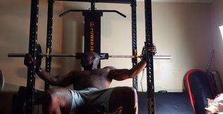 Push Day workout Jeremiah McPherson aka Hallelujah Johnson - Part 1