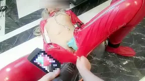 JAV Beauty in Skin-Tight Suit – Hot Body On Display!