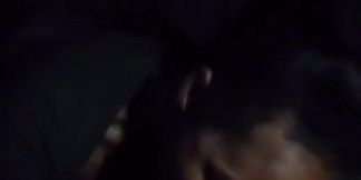 Ebony couple gets pounded and face-fucked upstairs after BBQ