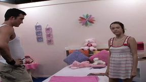 Barely legal Julisa Delor a whore gets fucked in the pussy