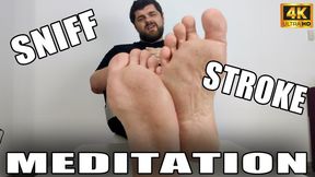 KingMarti: Sniff, Stroke Meditate - Foot Fetish JOI - 4k UHD 2160p