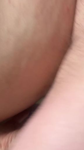 Friend's Wife's Hairy Pussy Double Penetrated and Filled with Cum