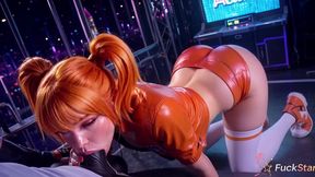 i completely turned off the brakes of this sexy doll and ruthlessly wrecked her silicone pussy [ai]