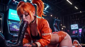 i completely turned off the brakes of this sexy doll and ruthlessly wrecked her silicone pussy [ai]