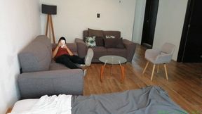 18-Year-Old Twinks Chaka & Luis Ald Are Sniffing, Licking & Worshipping Their Boyish Feet From Each Other. It All Ends Up In Sensual Kissing & Cuddling.