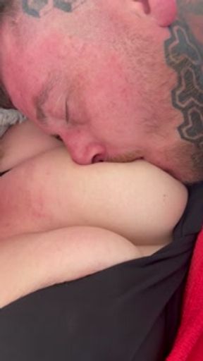 Latched on &amp; suckling