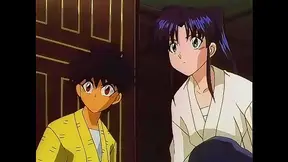 Aoshi Ignites Battle Fever with Blazing Swords in Rurouni Clash