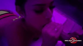 a espetacular atriz melody antunes recebeu um belo convite do amigo dotado pro motel e la a boquinha de veludo ganhou a melhor gozada do xvideos dentro da hidro! confira!