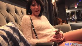 Skinny single mom Lexi Foxy fucks younger guy in Las Vegas