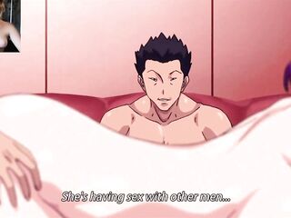 Cuck's hotty prefers all holes filled [uncensored comics English subtitles]