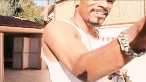 Charley Chase gets a rough interracial creampie from a big black stud