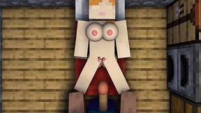 Minecraft Anal Sex and Belly Inflation