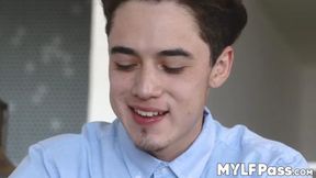 Cock&#x1F346; Hungry MILF Fucks Stepson's Big Dick&#x1F346;