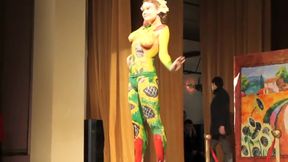 Naked Body Painting Fashion Show Miss