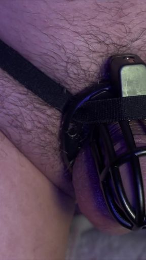 My First Time in a Chastity Cage