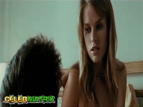 Look-alike Alice Eve naked in bed