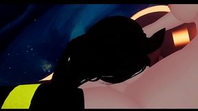 Vrchat - Blowjob cute girl