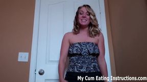 Cum eating jerk off games with Dre CEI