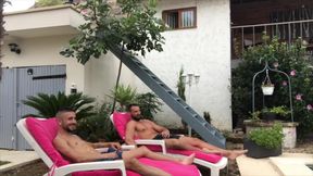 Amateur cam, Enzo Rimenez  fucked raw by young straight dude