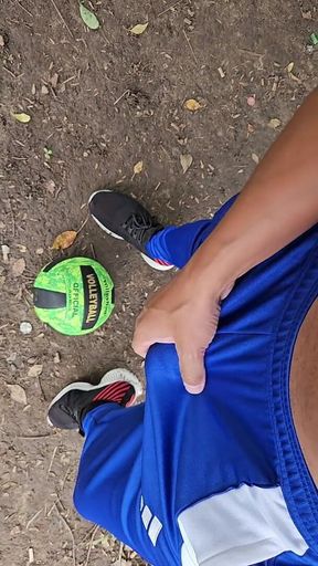 Cum in Sports Pants
