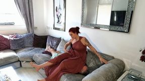 Elegant Dress Butt Drops (4K)