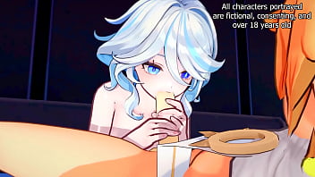 Furina gets Pounded - genshin impact HENTAI