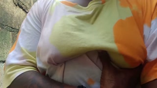 AMATEURE SKYMILE TEASEING NEIGHBOR HUSBAND NEXT DOOR  BEFORE EXPOSE TITES AND PUSSY