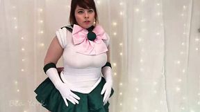 Sailor Jupiter Takes it in The Ass Live