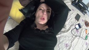 Luxury Fur Coats and Military Downjacket Masturbation with Dirty Talk