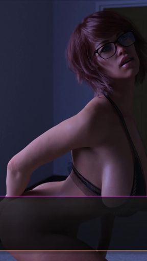 Midnight Paradise by Lewdlab - Stepmom Visits Me on My New Place 17