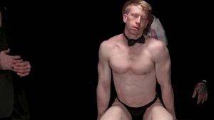BoyForSale - Ginger The Boy Jesse among Master Dixon threesome